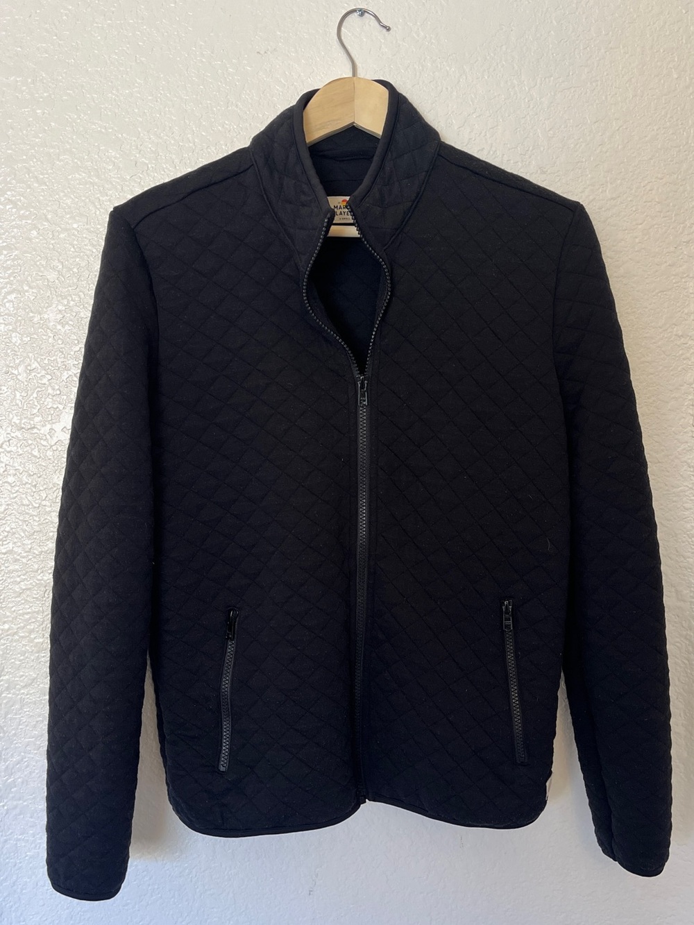 Marine Layer Jacket Mens Small Corbet Full Zip Quilted Bomber Outdoor